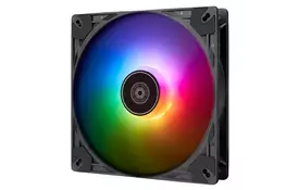 SilverStone Корпусный вентилятор Vista VS140B ARGB, 140mm, 1600rpm, 4pin PWM, 4-1 pin ARGB (5V LED), 30.8dBa - Фото