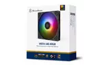SilverStone Корпусный вентилятор Vista VS140B ARGB, 140mm, 1600rpm, 4pin PWM, 4-1 pin ARGB (5V LED), 30.8dBa