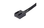 SilverStone Корпусный вентилятор Vista VS140B ARGB, 140mm, 1600rpm, 4pin PWM, 4-1 pin ARGB (5V LED), 30.8dBa