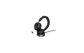 Навушники Jabra Evolve2 75 MS Stereo USB-A + База Black (27599-999-989) - Фото