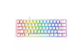 Клавіатура Razer Huntsman mini Mercury Red Switch USB RU White (RZ03-03392200-R3R1) - Фото