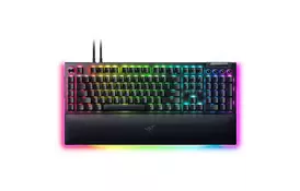 Клавіатура Razer BlackWidow V4 PRO Yellow Switch USB UA Black (RZ03-04681800-R3M1) - Фото
