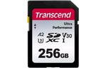 Transcend Карта памяти SD 256GB C10 UHS-I U3 A2 R160/W90MB/s 4K