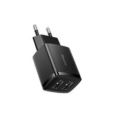 Зарядное устройство для Baseus Compact Charger 2U Black (CCXJ010201)