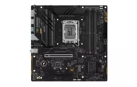 ASUS Материнcька плата TUF GAMING B760M-E D4 s1700 B760 4xDDR4 M.2 HDMI DP mATX - Фото