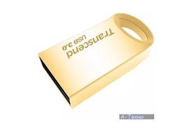 USB флеш накопичувач Transcend 16GB JetFlash 710 Metal Gold USB 3.0 (TS16GJF710G) - Фото