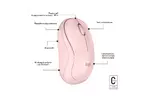 Мышка Logitech M240 Silent Wireless Rose (910-007121)