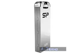 USB флеш накопитель Silicon Power 8GB Touch T03 Transparent (SP008GBUF2T03V3F) - Фото