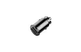 Зарядний пристрій Baseus Grain Car Charger USB-A Black (CCALL-ML01) - Фото