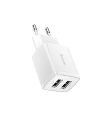 Зарядное устройство для Baseus Compact Charger 2U White (CCXJ010202)