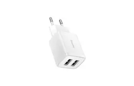 Зарядний пристрій Baseus Compact Charger 2U White (CCXJ010202) - Фото
