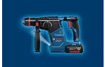Bosch Перфоратор GBH 187-LI ONE Chuck аккумуляторный, 2*18 В 5 Ач, 2 акб GBA 18V 5.0Ah, 2.4 Дж, 980 об/мин, 2.9 кг