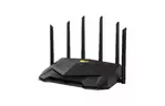 ASUS Маршрутизатор TUF-AX6000 4xGE LAN 1x2.5GE LAN 1x2.5GE WAN 1xUSB3.2 MU-MIMO OFDMA MESH gaming AURA RGB
