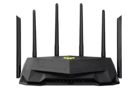 ASUS Маршрутизатор TUF-AX6000 4xGE LAN 1x2.5GE LAN 1x2.5GE WAN 1xUSB3.2 MU-MIMO OFDMA MESH gaming AURA RGB - Фото