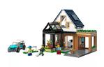LEGO Конструктор City Семейный дом и электромобиль