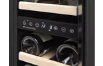 Philco Холодильник для вина, 85х29.5х57, объем-54л, зон – 2, бут.-17, диспл, подсветка, черный
