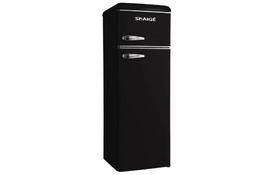 SNAIGE Холодильник с верхн. мороз., холод.отд.-201л, мороз.отд.-46л, 2дв., A++, ST, retro, черный - Фото