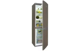 SNAIGE Холодильник с нижн. мороз., 185x60х65, холод.отд.-214л, мороз.отд.-88л, 2дв., A++, ST, серо-бежевый - Фото