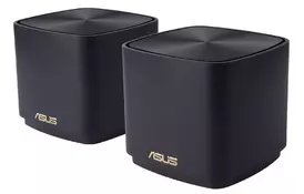 ASUS Маршрутизатор ZenWiFi XD4 2PK PLUS black AX1800 1xGE LAN 1x1GE WAN WPA3 OFDMA MESH - Фото