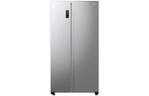 Gorenje Холодильник SBS 179х67х92см, 2 двери, 356(191)л, А++, NF+, Инв. , зона св-ти, наружн. диспл, матовый серый