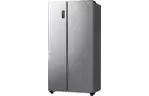 Gorenje Холодильник SBS 179х67х92см, 2 двери, 356(191)л, А++, NF+, Инв. , зона св-ти, наружн. диспл, матовый серый