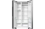 Gorenje Холодильник SBS 179х67х92см, 2 двери, 356(191)л, А++, NF+, Инв. , зона св-ти, наружн. диспл, матовый серый