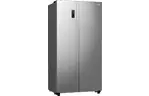 Gorenje Холодильник SBS 179х67х92см, 2 двери, 356(191)л, А++, NF+, Инв. , зона св-ти, наружн. диспл, матовый серый