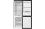 Gorenje Холодильник с нижн. мороз. камерой 185х60х60см, 2 двери, 204(96)л, А++, NoFrost+, LED дисплей, Зона св-ти, черный