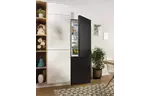 Gorenje Холодильник с нижн. мороз. камерой 185х60х60см, 2 двери, 204(96)л, А++, NoFrost+, LED дисплей, Зона св-ти, черный