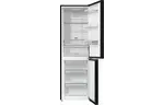 Gorenje Холодильник с нижн. мороз. камерой 185х60х60см, 2 двери, 204(96)л, А++, NoFrost+, LED дисплей, Зона св-ти, черный