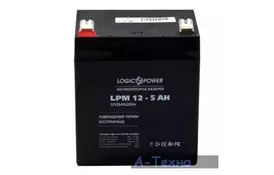 Батарея до ДБЖ LogicPower LPM 12В 5 Ач (3861) - Фото