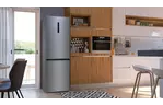 Gorenje Холодильник с нижн. мороз. камерой 185х60х60см, 2 двери, 203(99)л, А++, Total NF, зона св-ти, наруж. диспл, нерж