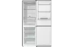 Gorenje Холодильник с нижн. мороз. камерой 185х60х60см, 2 двери, 203(99)л, А++, Total NF, зона св-ти, наруж. диспл, нерж