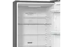 Gorenje Холодильник с нижн. мороз. камерой 185х60х60см, 2 двери, 203(99)л, А++, Total NF, зона св-ти, наруж. диспл, нерж