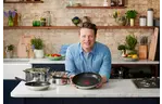 Tefal Сковорода ВОК Jamie Oliver Home Cook, 28 см, нержавеющая сталь, БЕЗ крышки