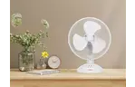 ARDESTO Настольный вентилятор FT-23A, 23 см, 2 скорости, белый