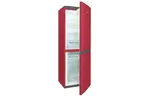 SNAIGE Холодильник с нижн. мороз., 185x60х65, холод.отд.-214л, мороз.отд.-88л, 2дв., A++, ST, красный