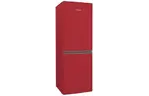 SNAIGE Холодильник с нижн. мороз., 185x60х65, холод.отд.-214л, мороз.отд.-88л, 2дв., A++, ST, красный