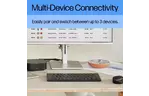 HP Клавиатура 350 Compact Multi-Device BT UKR black
