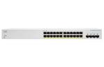 Коммутатор CBS220 Smart 24-port GE, PoE, 4x1G SFP