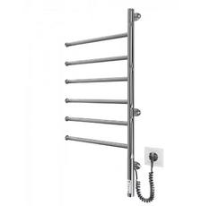 Mario Полотенцесушитель Веер-I 800х445-55мм электр., с таймером-регулятором, хром