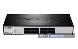 Комутатор мережевий D-Link DES-1016D/H1A - Фото