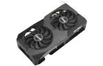 ASUS Видеокарта Radeon RX 7600 8GB GDDR6 DUAL OC V2 DUAL-RX7600-O8G-V2