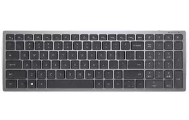 Dell Клавіатура Compact Multi-Device Wireless Keyboard - KB740 - Russian(QWERTY) - Фото