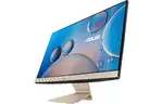 ASUS Персональный компьютер моноблок M3700WUAK-BA044M 27'' FHD AG, AMD R5-5500U, 16GB, F512GB, UMA, WiFi, кл+м, без ОС, золотистый