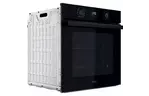 Whirlpool Духовой шкаф электрический, 71л, A+, дисплей, конвекция, телескопические направляющие, черный