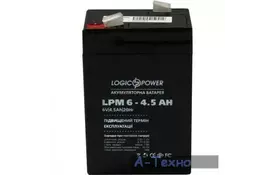Батарея к ИБП LogicPower LPM 6В 4.5 Ач (3860) - Фото
