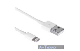 Дата кабель USB 2.0 – Lightning (White) 1.0м Drobak (215339) - Фото