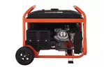 2E Генератор бензиновый 220 В, 50 Гц, 8 кВт, электро стартер, ручка и колеса для транспортировки