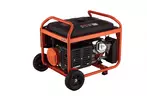 2E Генератор бензиновый 380 В, 50 Гц, 8 кВт, электро стартер, ручка и колеса для транспортировки